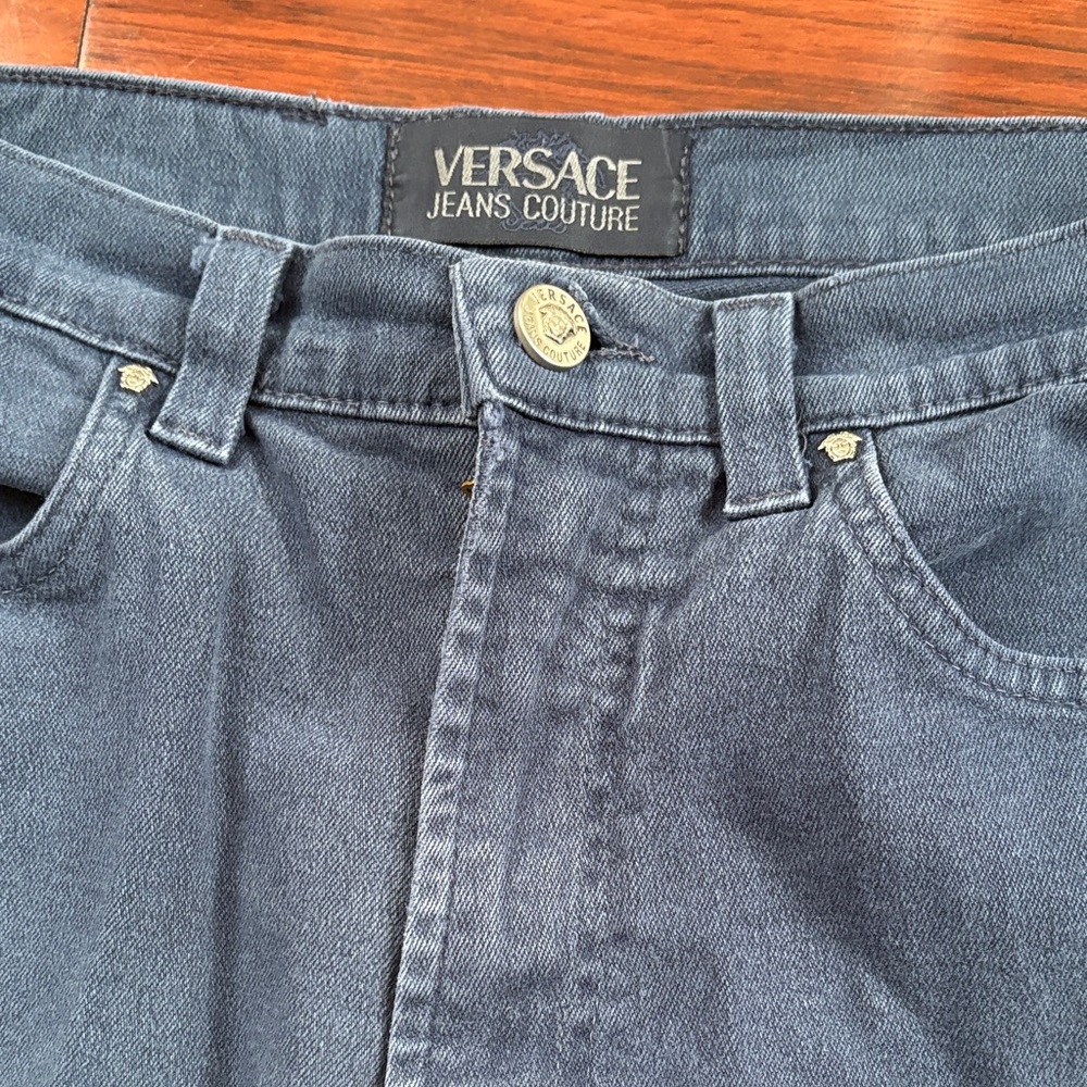 Versace Dark Blue Jeans - Picture 5 of 8
